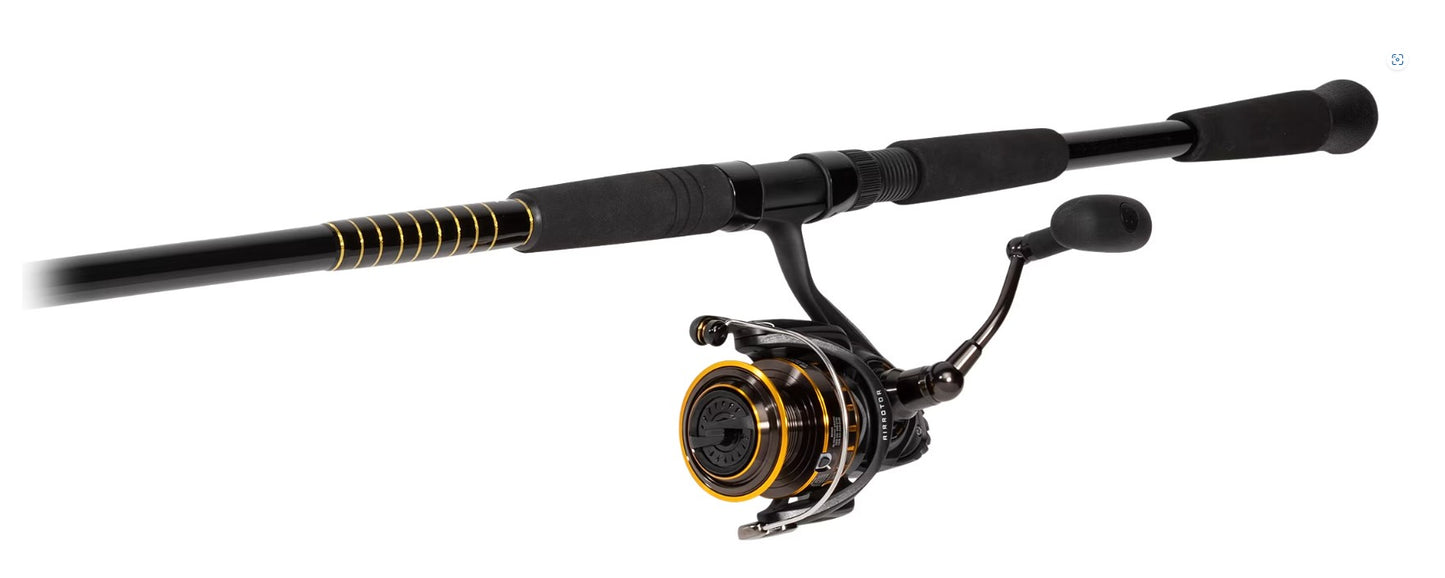 Daiwa BG6500701H Spinning Reel / Rod Combo - Heavy 7' BG6500 20-40lb