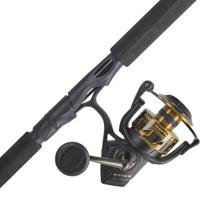 Penn Battle III Spinning Reel / Rod Combos 5000 2pc MH Rod 8'