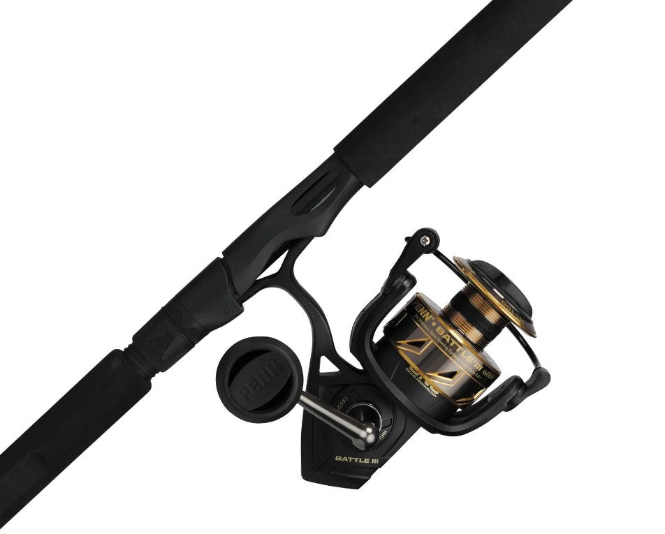 Penn Battle III Fishing Reel / Rod Combo 6000. (BTLIII6000902MH)