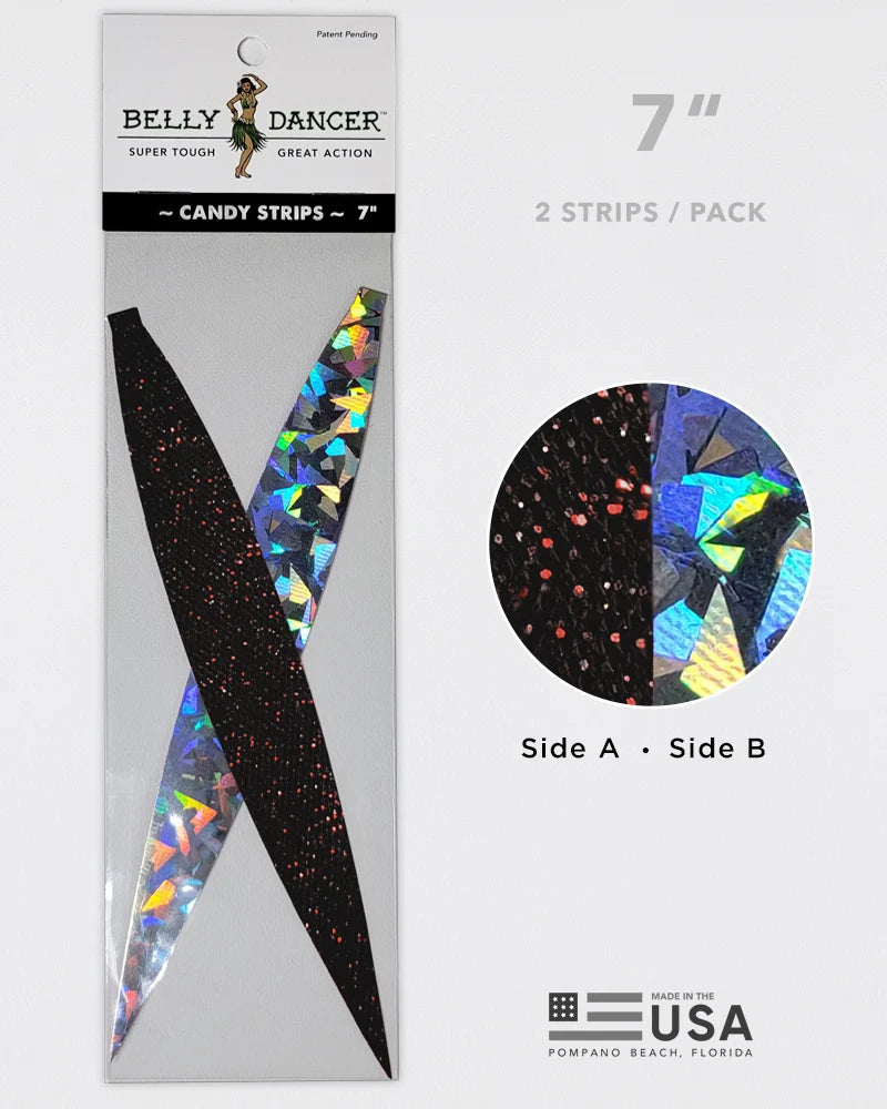Belly Dancer Artificial Bonito 7" Candy Strips 2 Pack