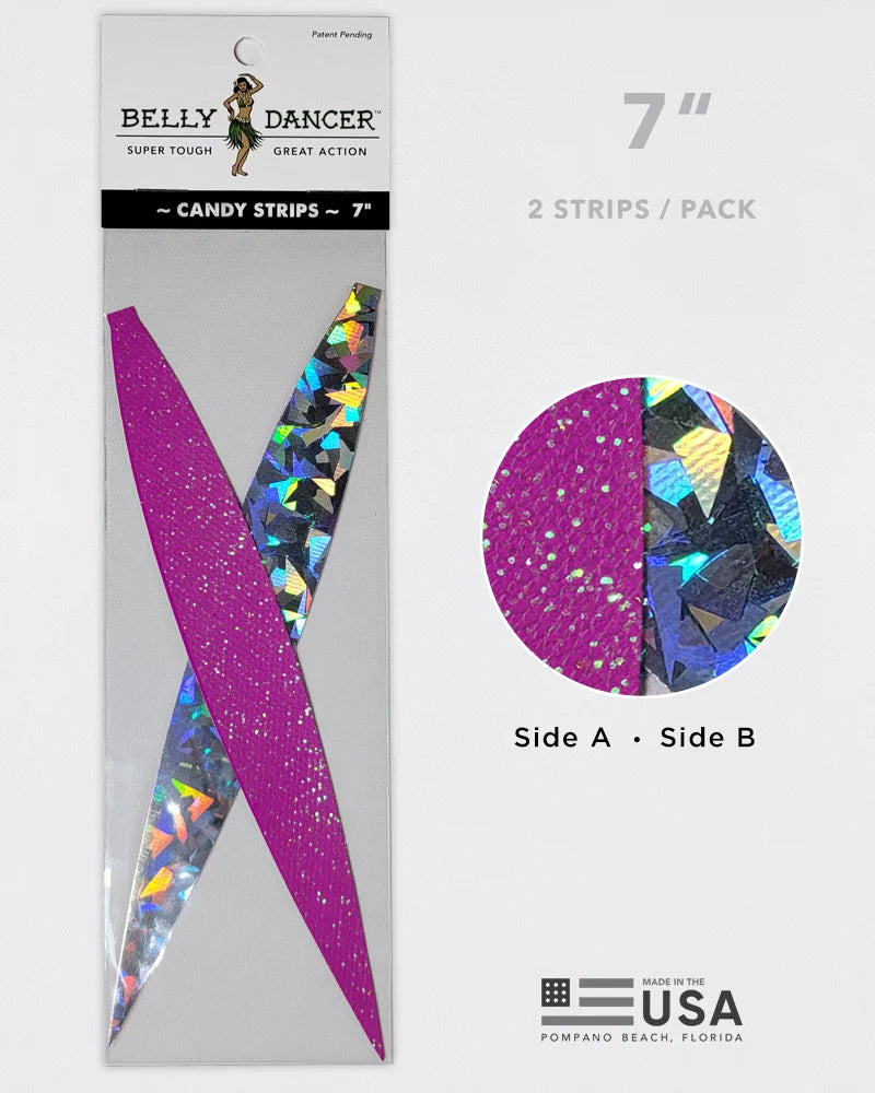 Belly Dancer Artificial Bonito 7" Candy Strips 2 Pack