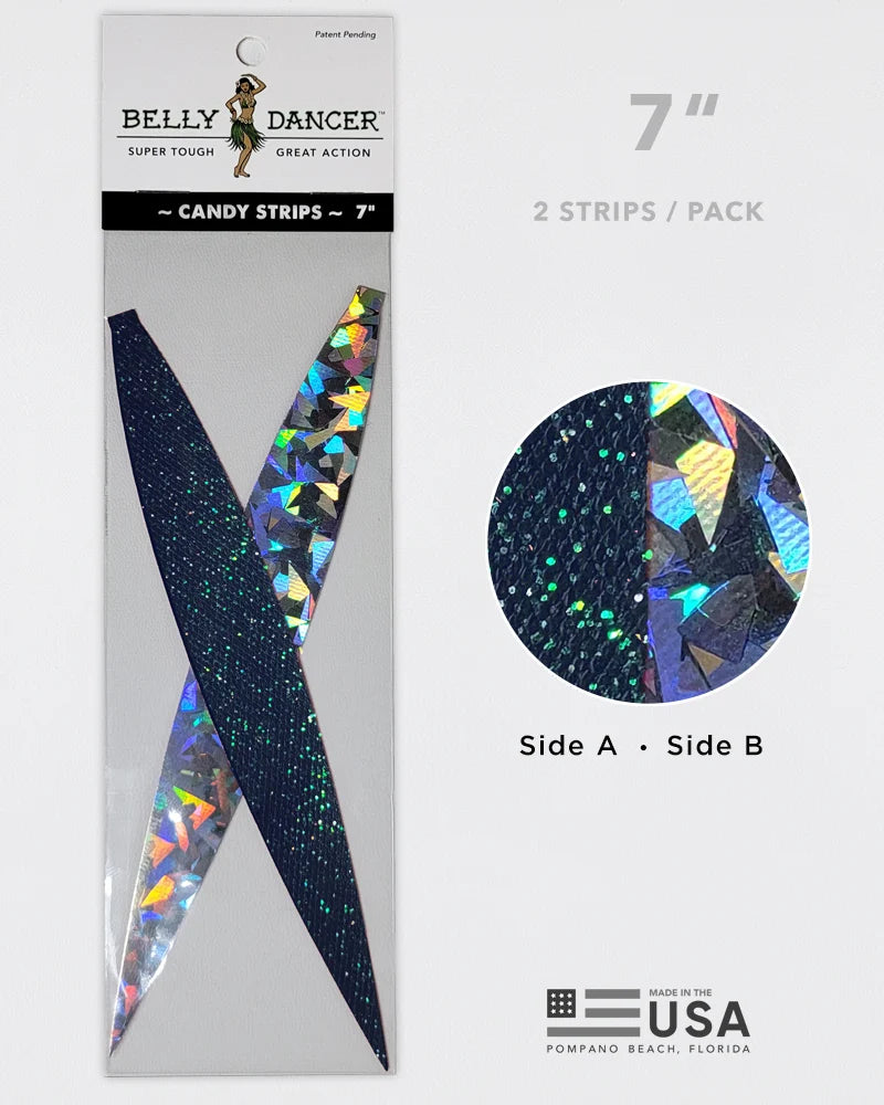 Belly Dancer Artificial Bonito 7" Candy Strips 2 Pack