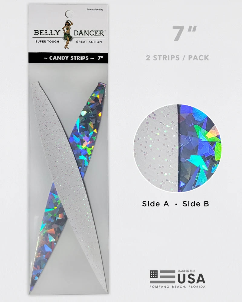 Belly Dancer Artificial Bonito 7" Candy Strips 2 Pack