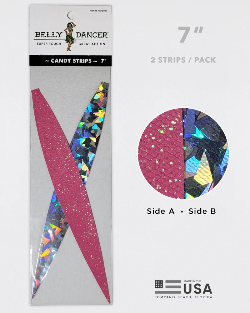 Belly Dancer Artificial Bonito 7" Candy Strips 2 Pack