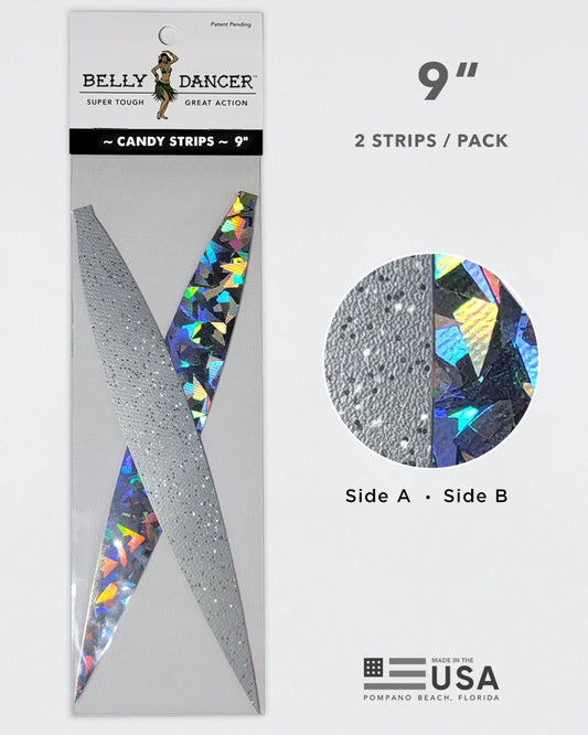Belly Dancer Artificial Bonito 9" Candy Strips 2 Pack
