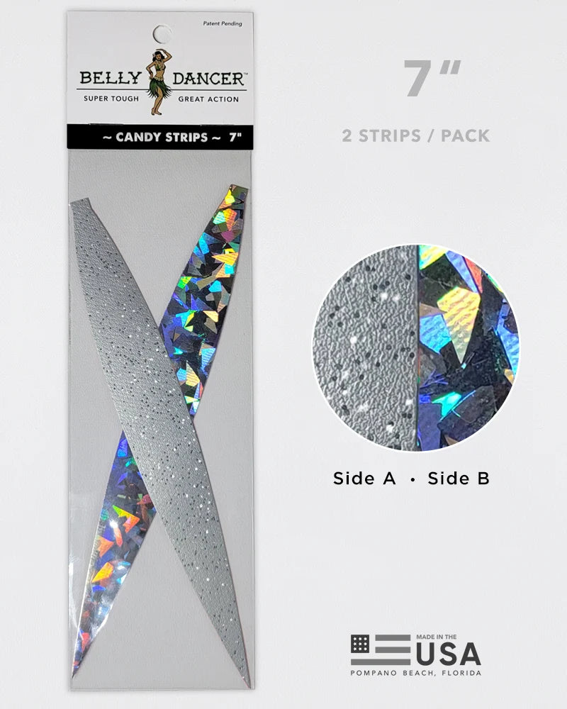 Belly Dancer Artificial Bonito 7" Candy Strips 2 Pack