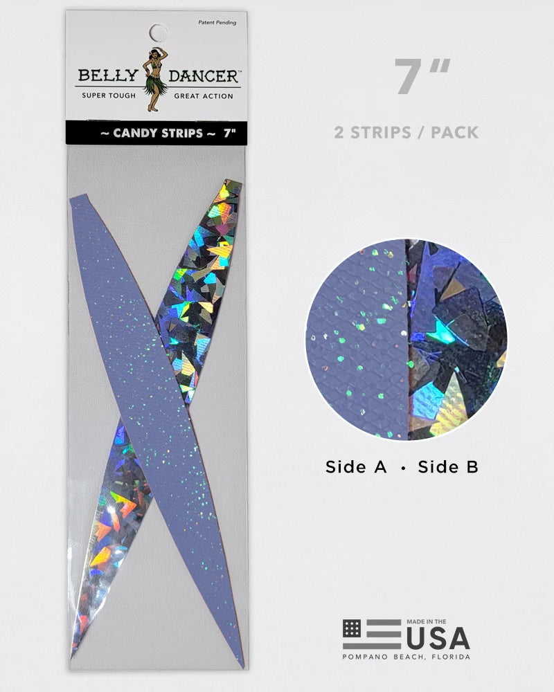 Belly Dancer Artificial Bonito 7" Candy Strips 2 Pack