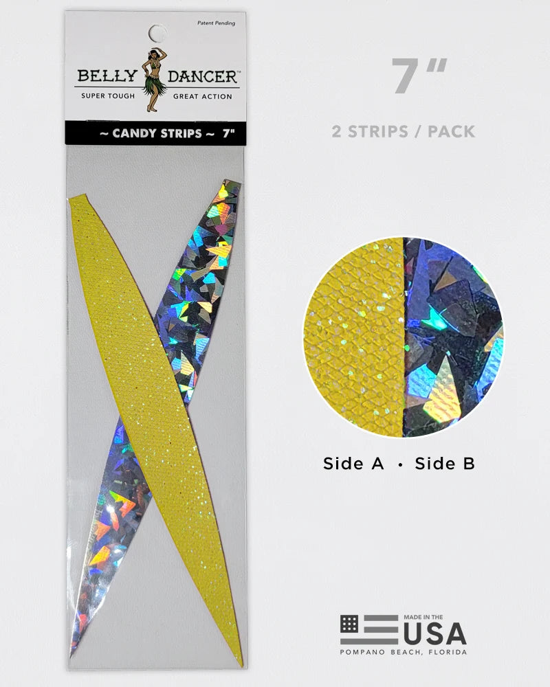 Belly Dancer Artificial Bonito 7" Candy Strips 2 Pack