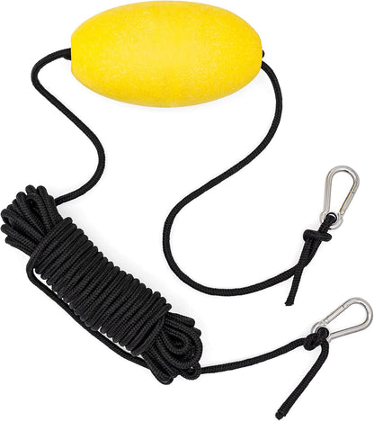 BlueWing Buoy Ball Float Leash with Stainless Steel Clips for Sea Anchor.