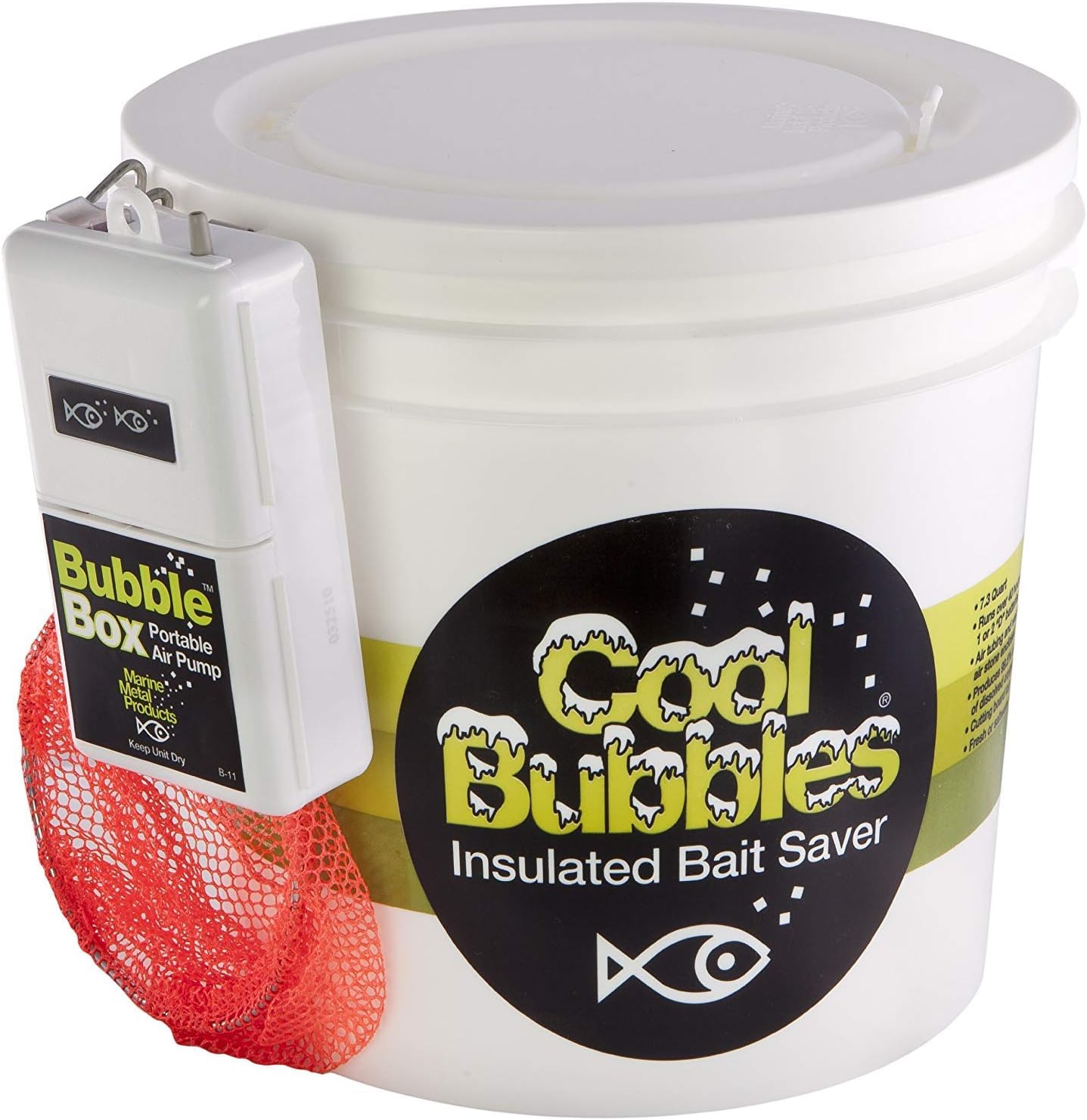 Marine Metal Products 8-Qt. Cool Bubbles Bucket with Aerator (CB-11).