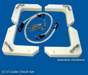 Deep Blue Marine CC-4 Cooler Chock Set.