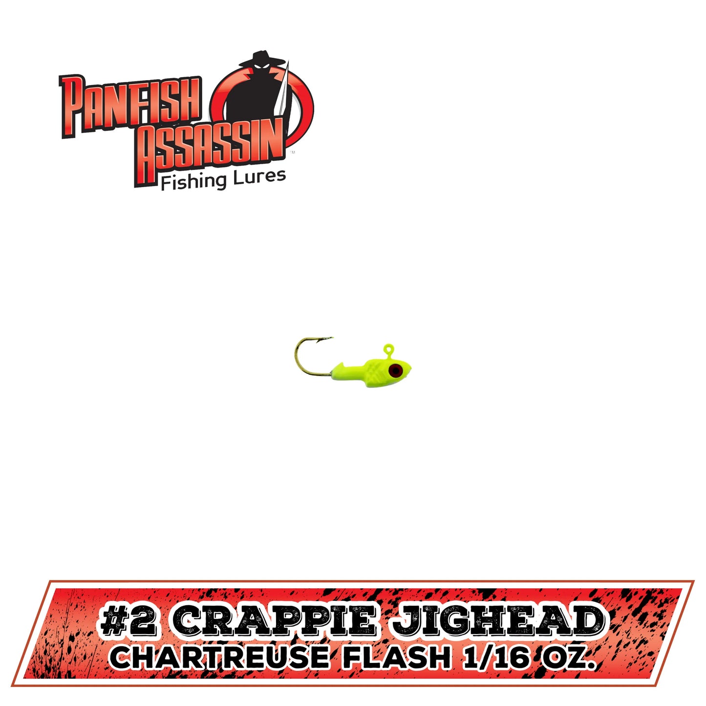 Bass Assassin Crappie Jighead 1/16oz 6 Pack