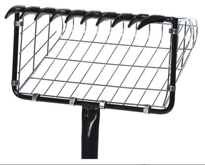 Danielson 5' Clam Rake w/ Basket and Spring-Loaded Snaps - 008142.