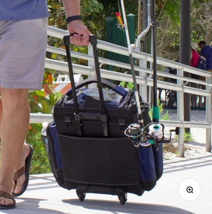 calcutta 3700 tackle bag Calcutta CSRTB37 Explorer Rolling Tackle Bag w/ 5-3700 Trays + Rod Hol – Tuppens