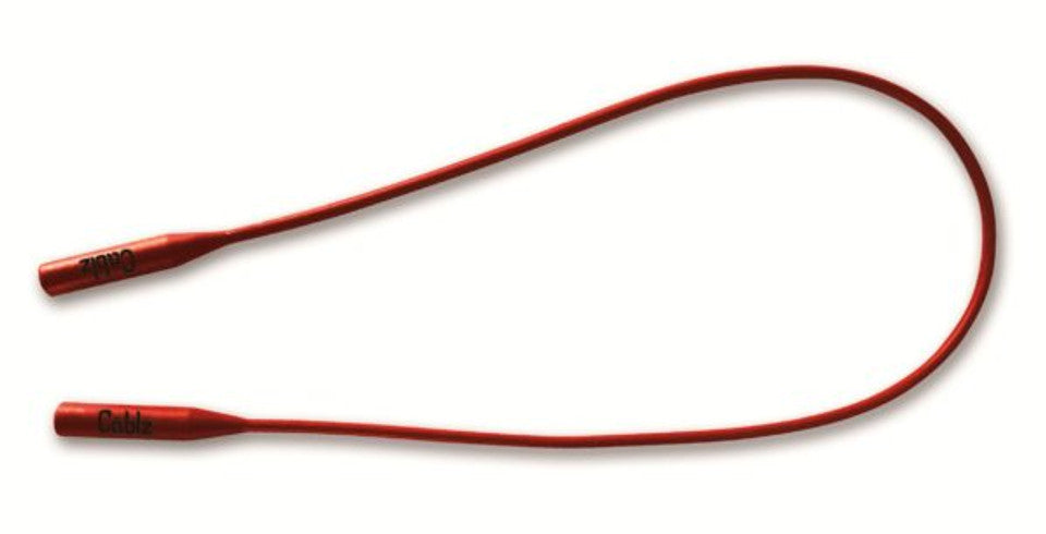 Cablz SiliconeRed Silicone Eyewear Retainer, 16" length, Red