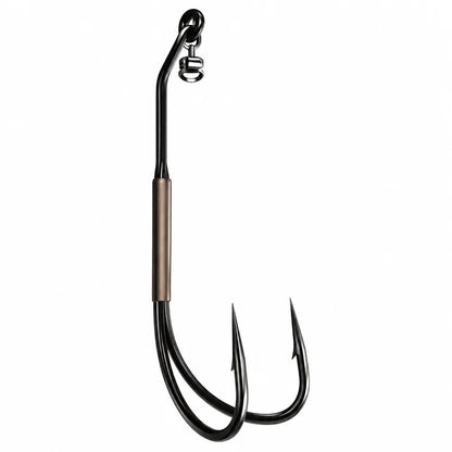 Mustad AlphaPoint Frog Trailer Double Hooks