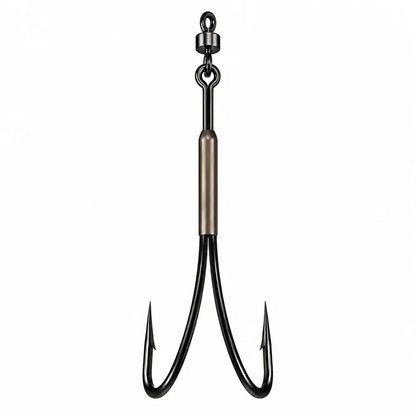 Mustad AlphaPoint Frog Trailer Double Hooks