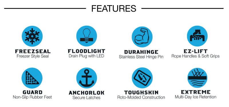 Calcutta Renegade High-Performance Cooler - White - 35L