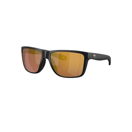 Costa Broadbill Sunglasses Matte Black/Gold Mirrored 580G