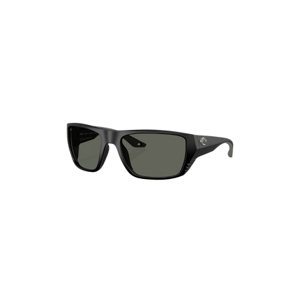 Costa Finlet Matte Black/Grey Polarized Sunglasses 580G