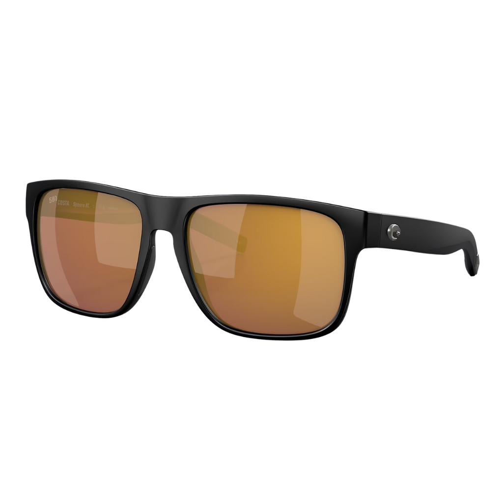 Costa Spearo XL Matte Black w/ Gold Mirror 580G