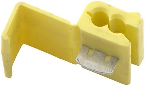 Yellow Solderless Wire Quick Splice Connector for 10-12 Gauge - Yellow.