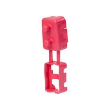 Stud Mount Circuit Breaker Insulator Cover - Red.