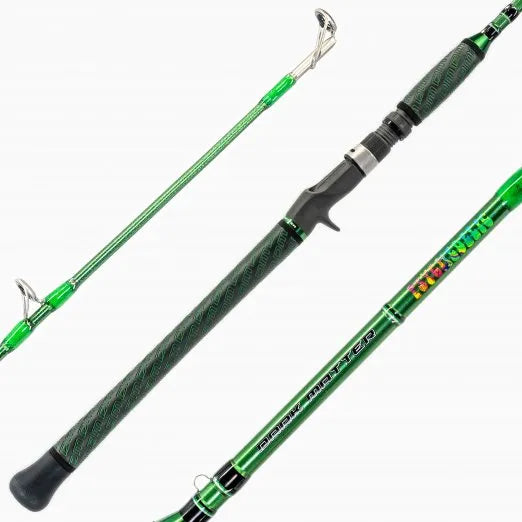 Dark Matter Psychedelic 7' X Fast Green Casting Rod 15-40lb