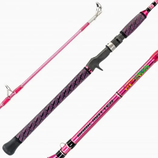 Dark Matter Psychedelic 7' X Fast Pink Casting Rod 15-40lb