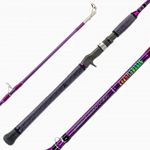 Dark Matter Psychedelic 7' X Fast Purple Casting Rod 15-40lb