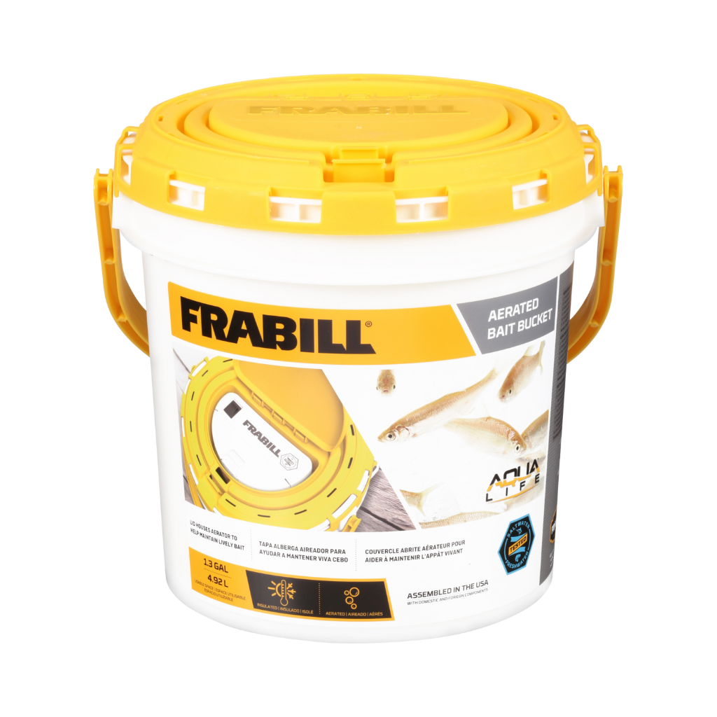 Frabill 4825 Insulated Bucket w/ Aerator Built-In.