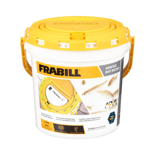 Frabill 4825 Insulated Bucket w/ Aerator Built-In.