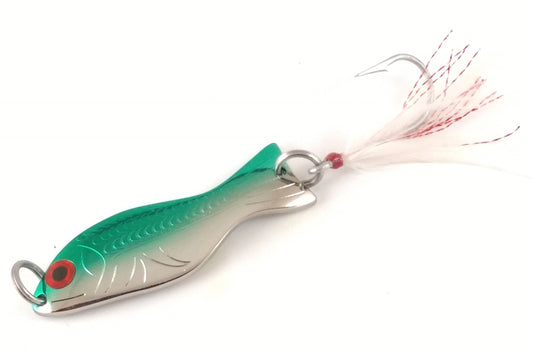 Al's Goldfish G400-SN Saltwater Series Neon Green Nickel 3/4 oz