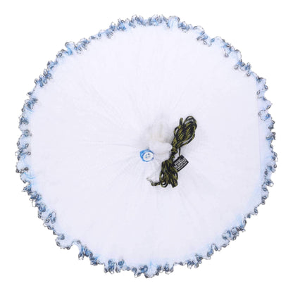 Fitec GS 1000 Ultra Spreader Mullet Cast Net - 6' 6 ft. Radius With 1" Mesh and 1 Lb of Lead Per Foot.