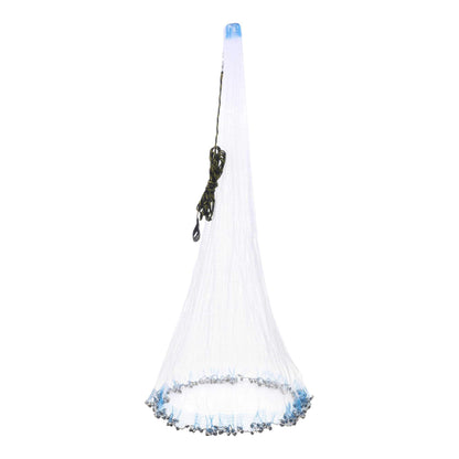 Fitec GS 1000 Ultra Spreader Mullet Cast Net - 6' 6 ft. Radius With 1" Mesh and 1 Lb of Lead Per Foot.