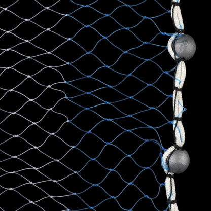 Fitec GS 1000 Ultra Spreader Mullet Cast Net - 6' 6 ft. Radius With 1" Mesh and 1 Lb of Lead Per Foot.