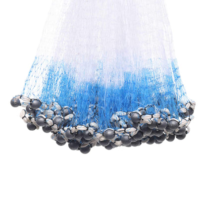 Fitec GS 1000 Ultra Spreader Mullet Cast Net - 6' 6 ft. Radius With 1" Mesh and 1 Lb of Lead Per Foot.