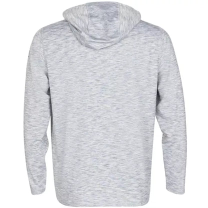 Fintech FPF Badge Coastal Performance UV Pullover Hoodie - Glacier Gray Heather