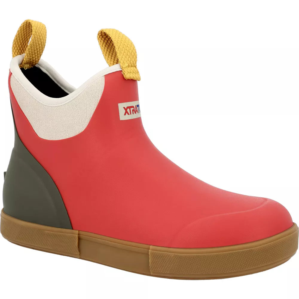 Xtratuf Women's Vintage Coral 6 in Ankle Deck Boot