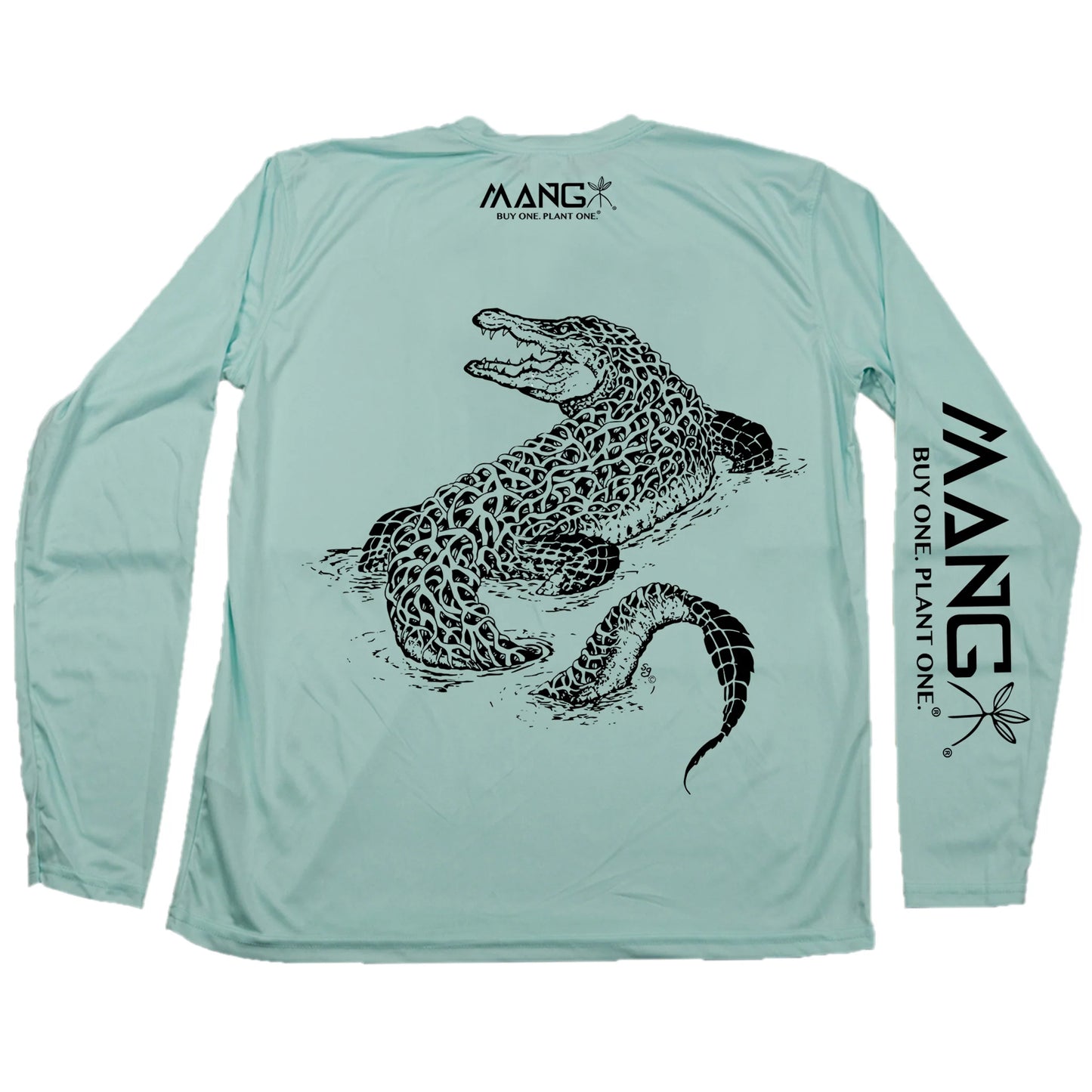 Mang Women's Gator Long Sleeve Performance Shirt