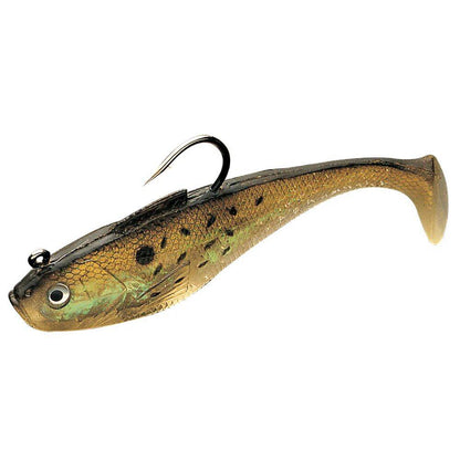 Tsunami Holographic Swim Shad 2"/5cm 1/8oz 4Pack Standard Hook Resealable Bag