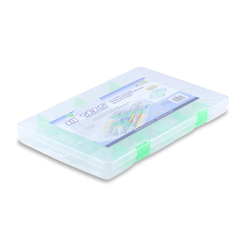 hi seas tackle box Hi-Seas - Adjustable Storage Boxes Size (oz):1/2 Outdoor Fun Tackle Box with SeaSucker 6th Sense Trace 6