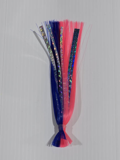 Blue Water Candy  1/2oz. Hair & Mylar Fishing Skirt