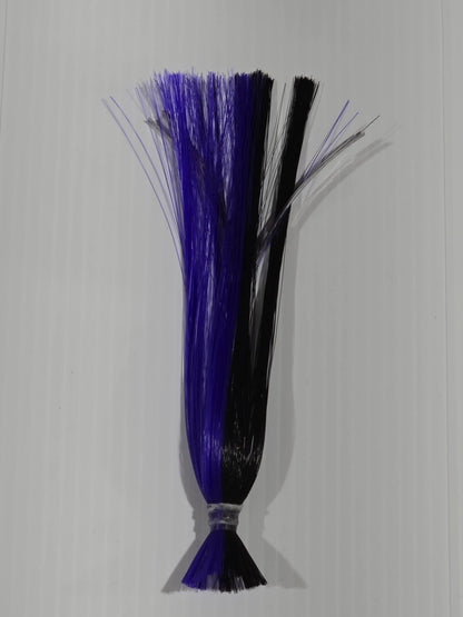 Blue Water Candy  1/2oz. Hair & Mylar Fishing Skirt