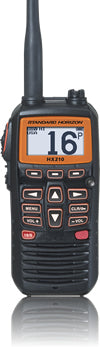 Standard Horizon HX210 Handheld 6 Watt Floating Marine Handheld VHF.