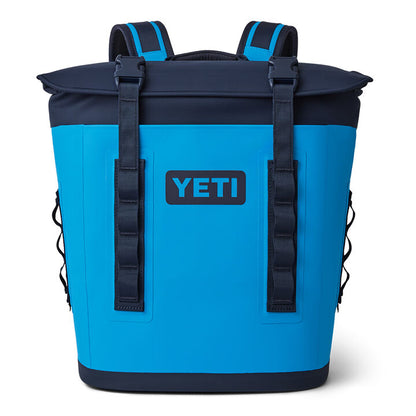 YETI Hopper M12 Soft Backpack Cooler Big Wave Blue