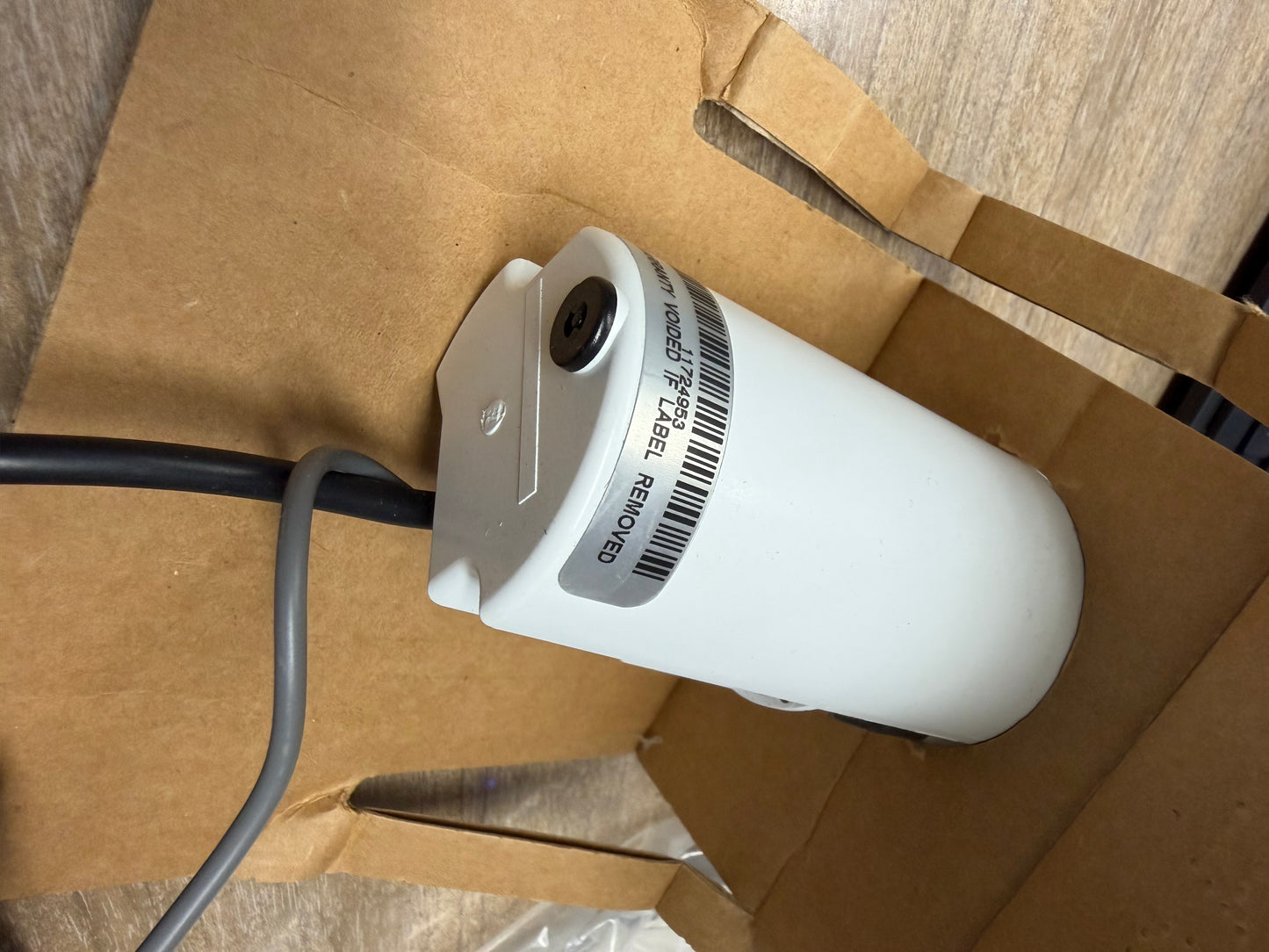 Lowrance 3001 2-3/8" Water Surface Temp Instrument Gauge Black Square Faceplate