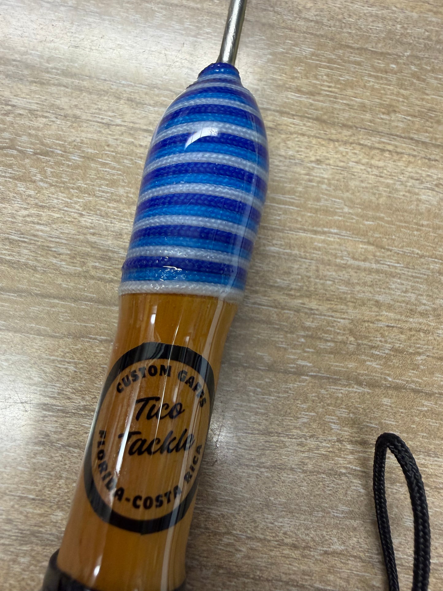 Tico Tackle Large Bait Bamboo Dehooker Tuppen's Blue