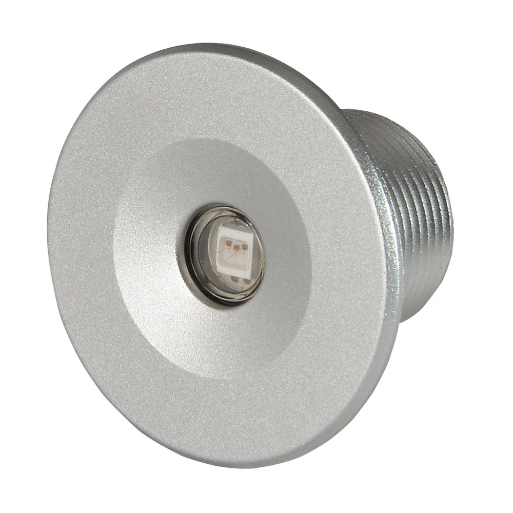 Lumitec® 112203 - Echo 1.24"D 12V DC White Recessed Screw Mount LED Courtesy Light