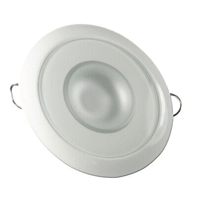 Lumitec® - Mirage 3.25"D 12V DC 391lm White/Blue Dimming Recessed Spring Mount LED Courtesy Light